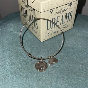 Adorable Silver Alex and Ani Bracelets